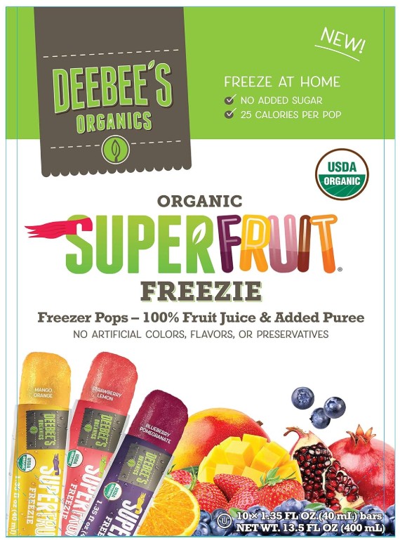 Super Fruit Freezie Pops