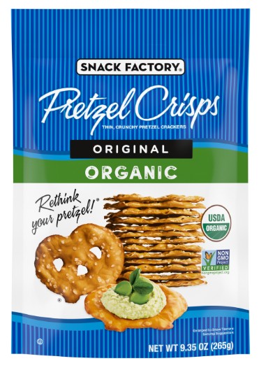 Organic Pretzel Crisps