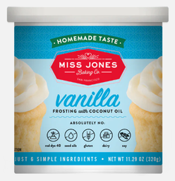 Organic Vanilla Frosting 11.29oz