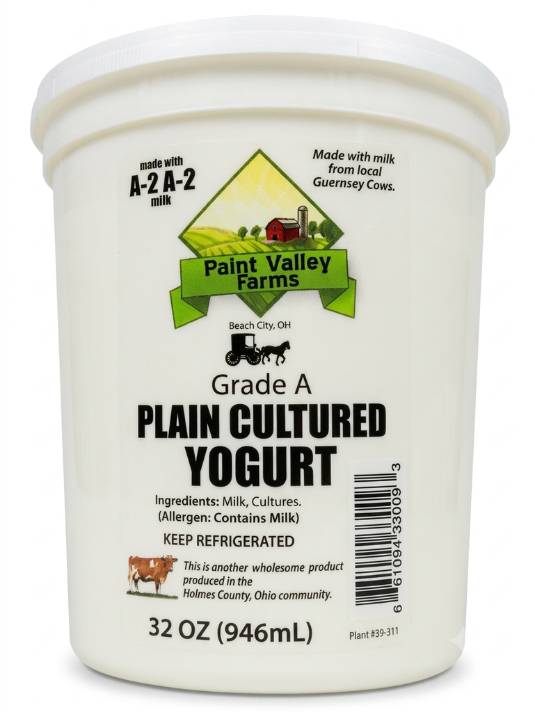 Yogurt, Cultured A-2 32 oz