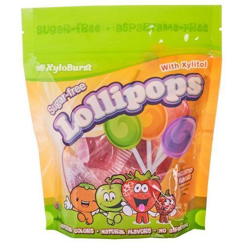 Xylitol Lollipops Mixed Flavor 50ct