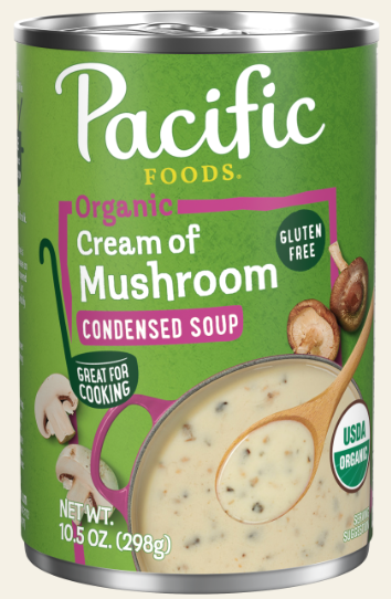 Condensed Soup-Cream of Mushroom, Organic 