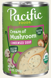 Condensed Soup-Cream of mushroom, Organic 10 oz