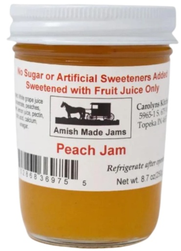 [L30011] Peach Jam, 8 oz
