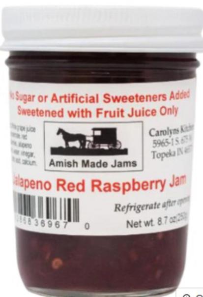 Jalapeno Red Raspberry, 8 oz