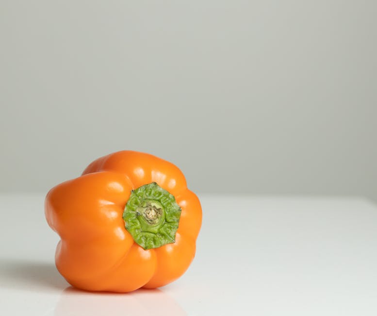 Orange Peppers Non ORG11lb