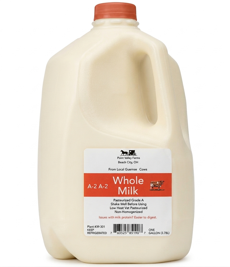 A-2 A-2 Whole Milk, 1 Gallon