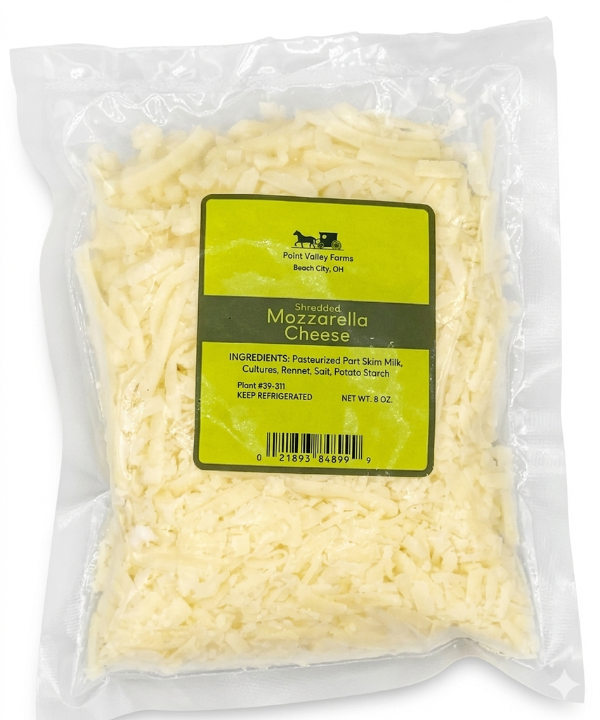 Shredded Mozzarella Cheese 8oz
