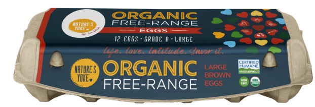 Organic Free Range Eggs 1 doz