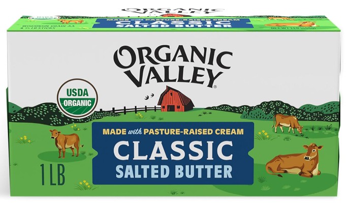 Organic Butter, Salted 