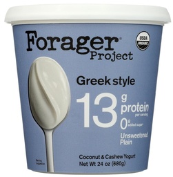 Organic Dairy Free Greek Style Plain Unsweetened Yogurt