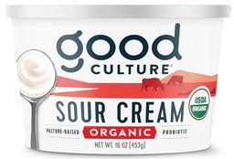 Organic Probiotic Sour Cream 