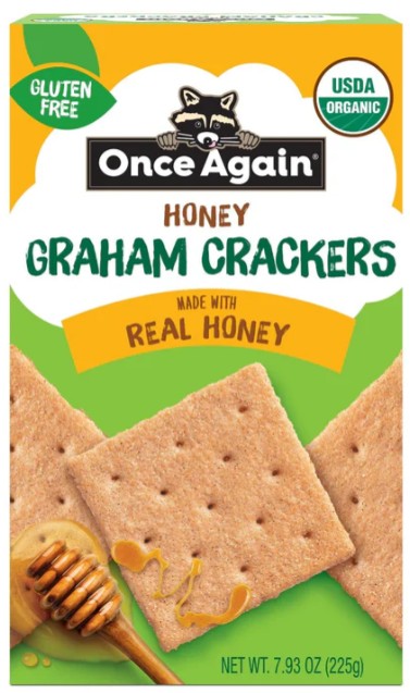 Gluten Free Organic Honey Grahams