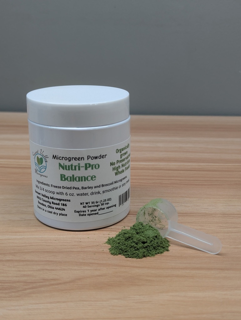 Nutri-Pro Balance Microgreens Powder