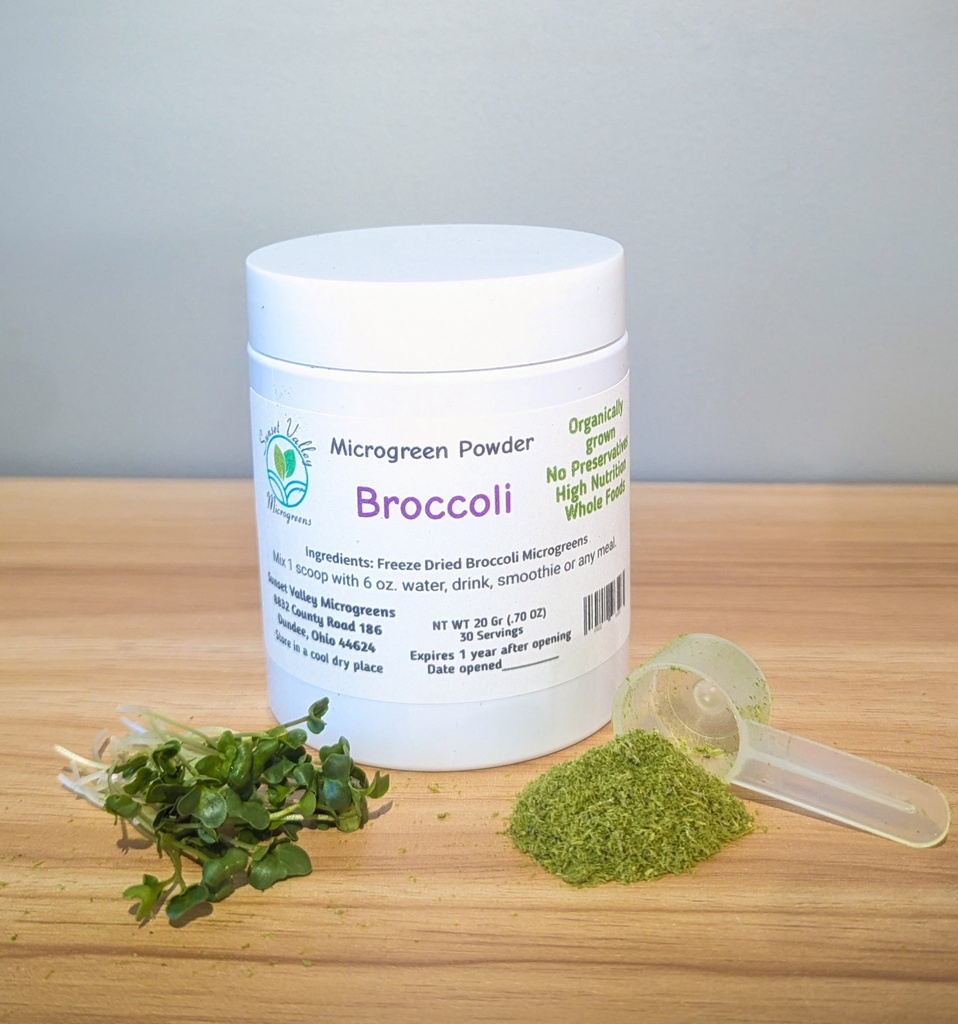 Broccoli Microgreens Powder