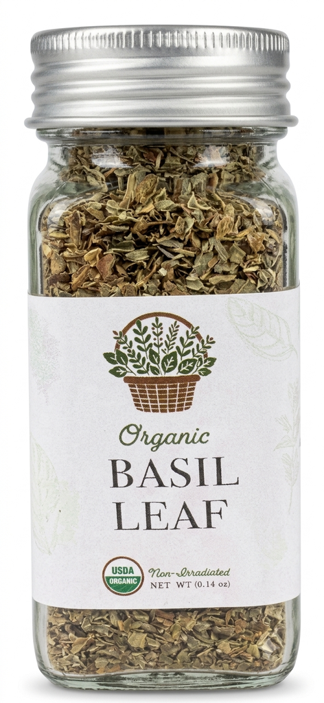 Organic Sweet Basil Leaf