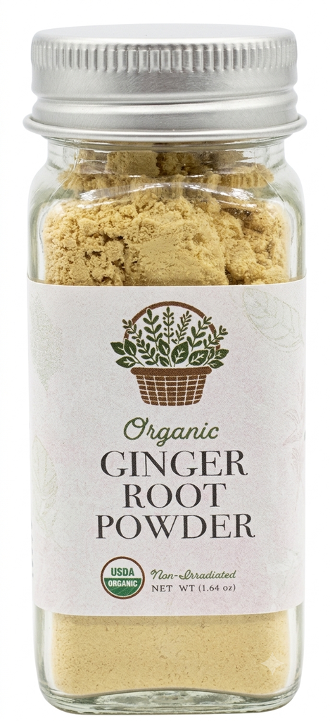 Organic Spices Ginger Root Powder