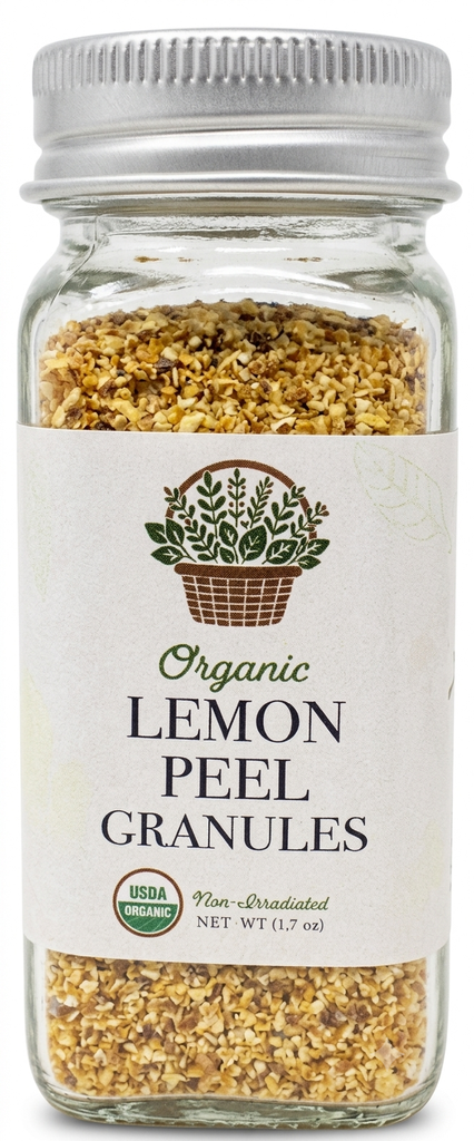 Organic Spices Lemon Peel Granules