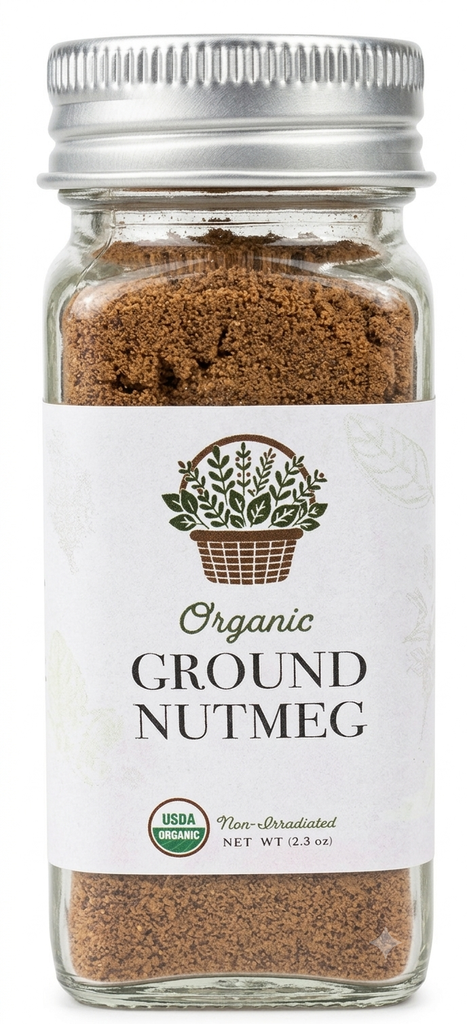 Organic Spices Ground Nutmeg