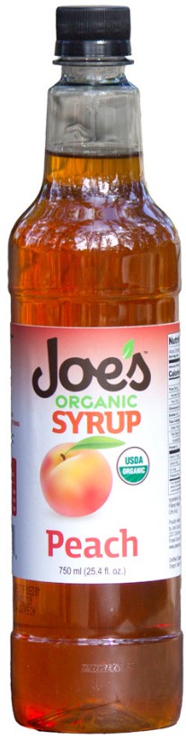 Organic Peach Syrup