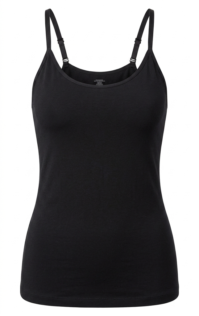 Regular Tank Top Black