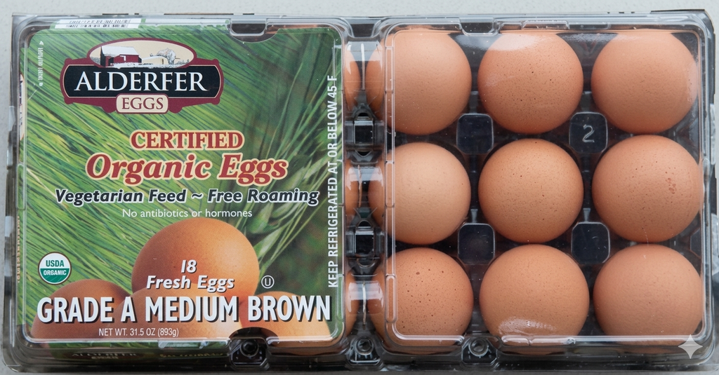 Organic Brown Eggs