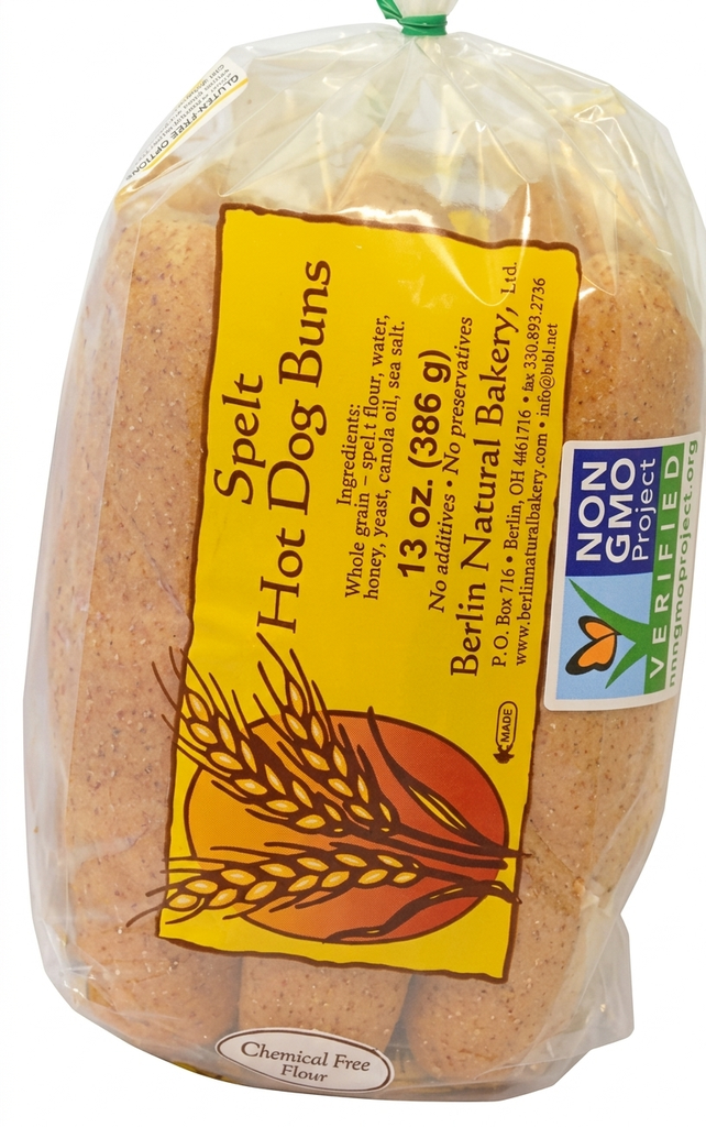 Whole Spelt Hot Dog Buns