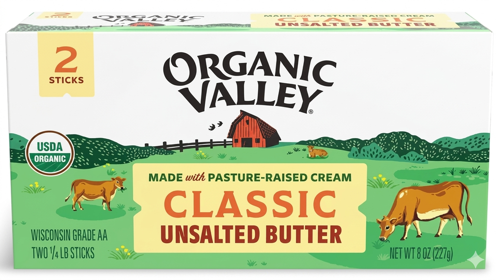 Organic Unsalted Butter 