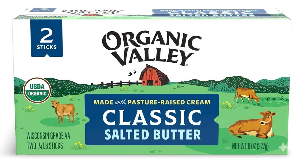Organic Salted Butter 