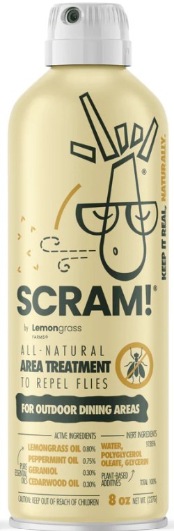 Scram! Natural Fly Repellent