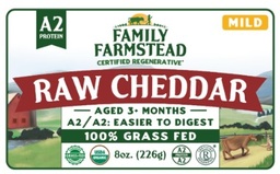 Organic A2 Cheddar Cheese 