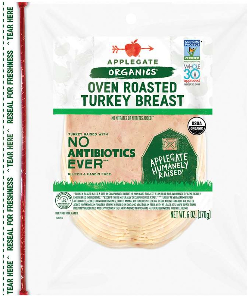 Organic Oven Roasted Turkey 