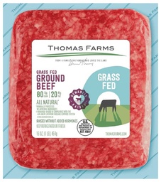 Organic 85/15 Grass Fed Ground Beef 