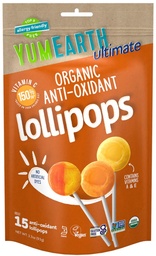 YumEarth Organic Ultimate Anti-Oxidant Lollipops 