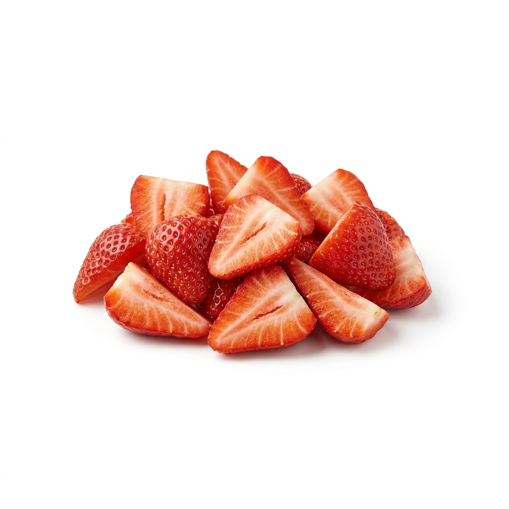 Quartered Strawberries