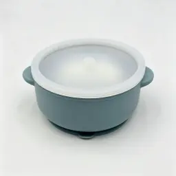 3 Pack Stainless Steel Toddler Bowls with Lids 