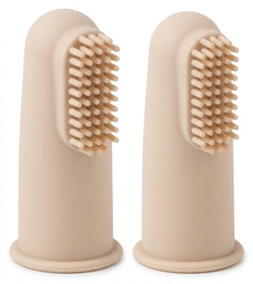 2 pk Baby Finger Toothbrush,  Assorted Colors