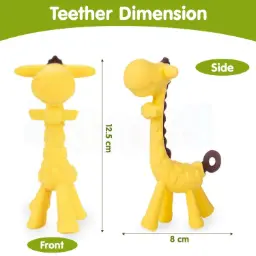 Giraffe Silicone Teether
