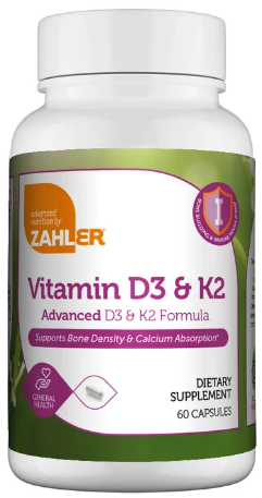 Vitamin D3 & K2 Capsules