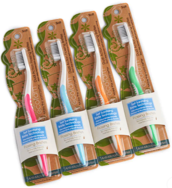 Ecofam Silver Infused Toothbrush