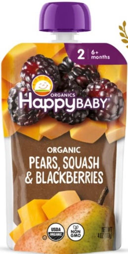 [772192] Organic Puree (Squash & Blackberry)