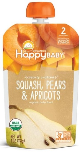 [772200] Organic Puree (Pear & Apricot)