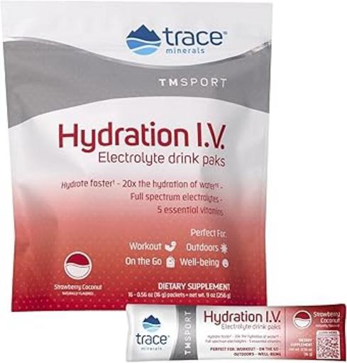 [300522] Hydration IV Electrolyte Drink (Strawberry Coconut)