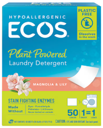 Liquidless Laundry Detergent 50 sheets