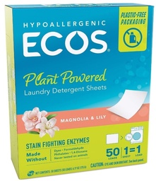Liquidless Laundry Detergent 50 sheets