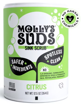 [770635] Molly's Suds Sink Scrub (Citrus)