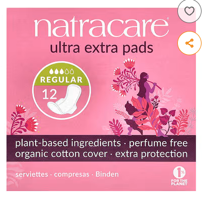 Ultra Pads, Organic Cotton Cover