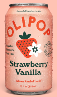 [L71540] Olipop 4 pk (Strawberry Vanilla)