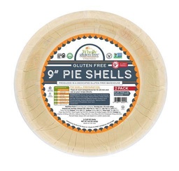 Organic Frozen Pie Shells Gluten Free (2pk 9in) 