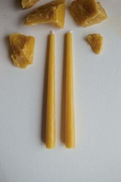 Taper Beeswax Candles 2pk